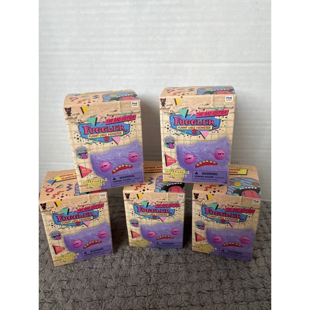 Fuggler Funny Ugly Monster The Rad Edition Collectible Figures Set of 5 Mystery